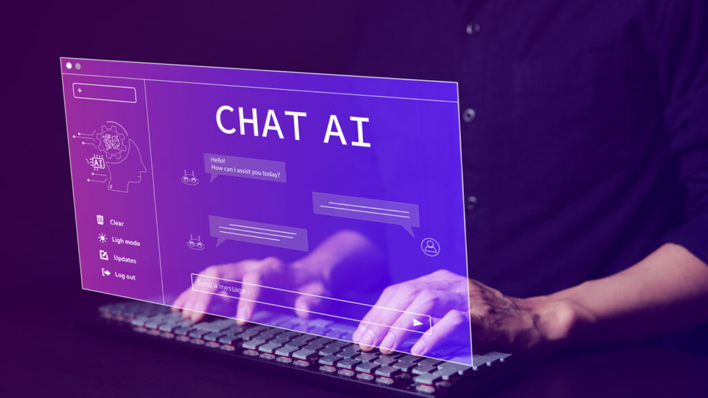 AI-Chat-with-AI-or-Artificial-Intelligence-technology