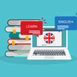 Learn-English-online-on-laptop-computer-Study-education-of-foreign-language-lesson-internet-learning-course-lesson-Vector-illustration