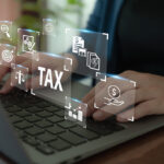 TAX-online-payment-and-technology-concept-Taxation-taxes-burden-State-taxes-payment-governant-calculating-finance-tax-accounting-statistics-and-data-analytic-reserach-calculation-tax-return