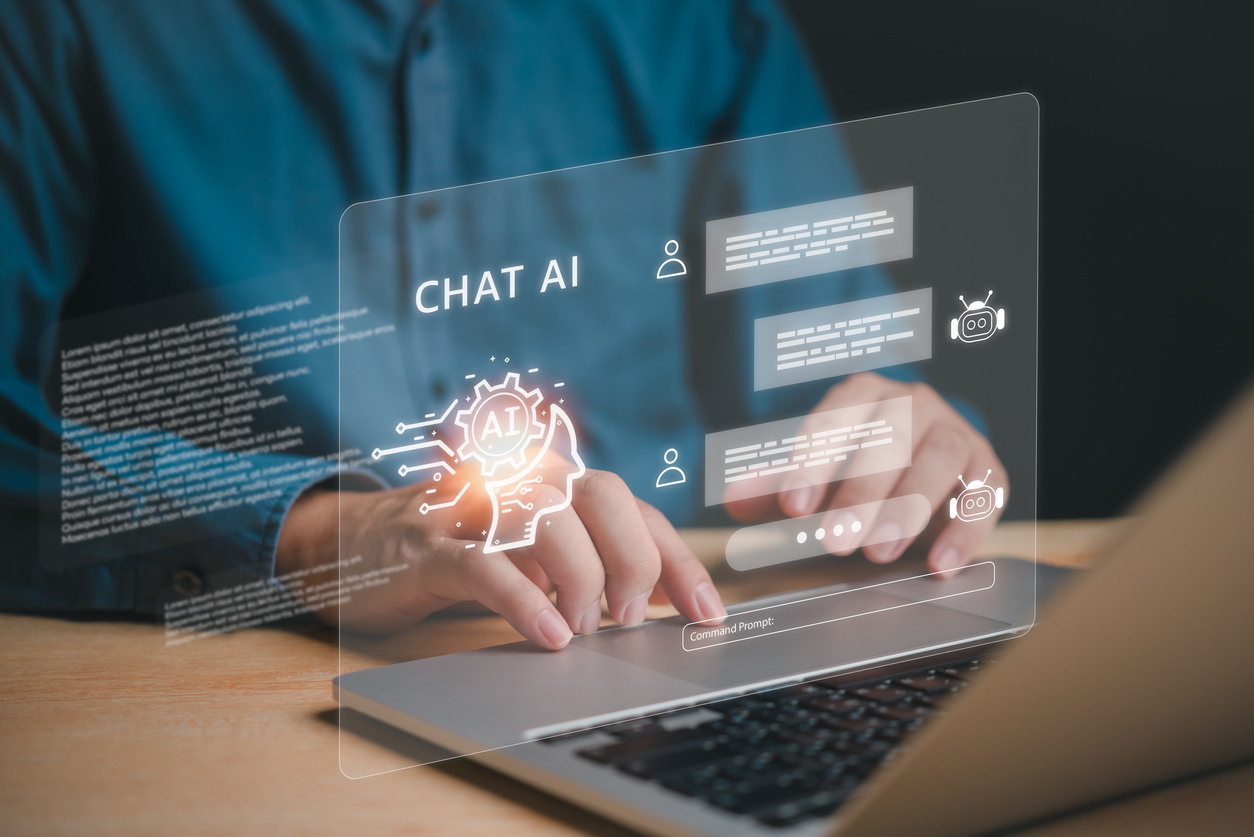 artificial-intelligence-chat-AI-robots-research-content-write-reports-and-scripts-public-relations-command-prompt-conversation-assistant-automatic-answering-machine-technology-communication