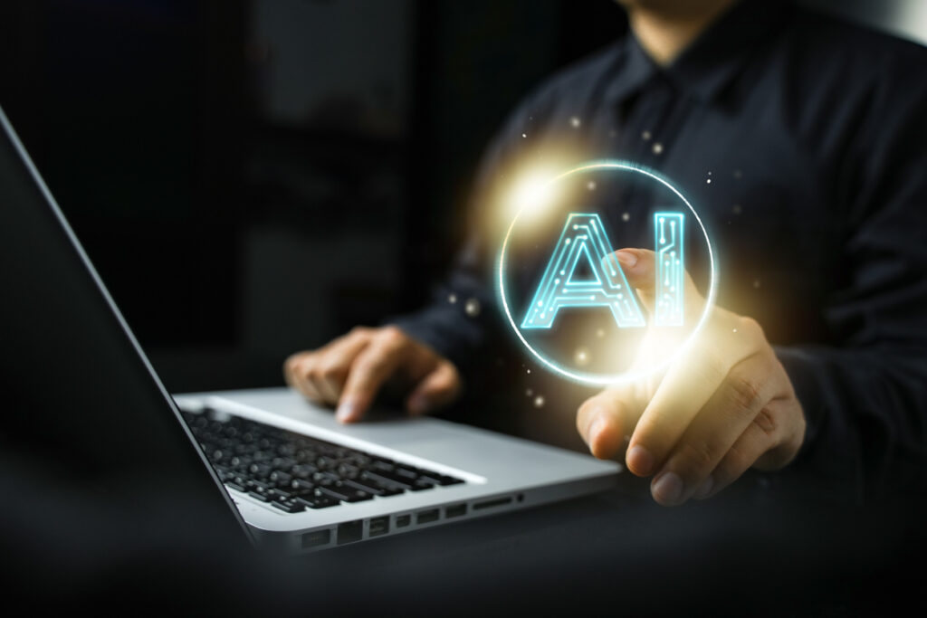 AI-technology-intelligent-robot-science-technology-and-artificial-intelligence-technology-and-future-innovation-and-global-connectivity-to-provide-access-to-information-and-online-networks