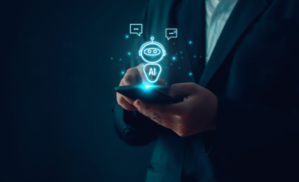 Businessman-shows-off-AI-generated-communication-system